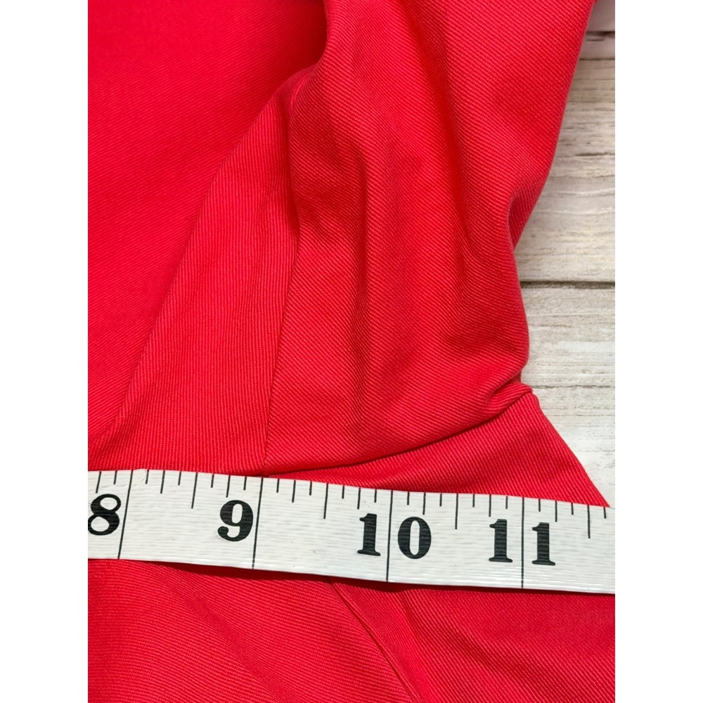 Gap Slim City Khaki Pants Womens size 12 Regular coral pink Chino Trousers NEW - Picture 10 of 11